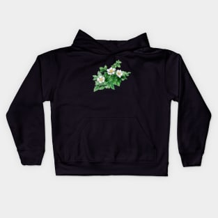 October 27th birthday flower Kids Hoodie